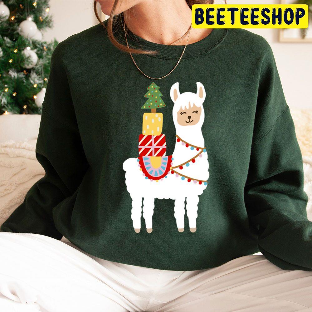 Fa La Llama Christmas Beeteeshop Trending Unisex Sweatshirt