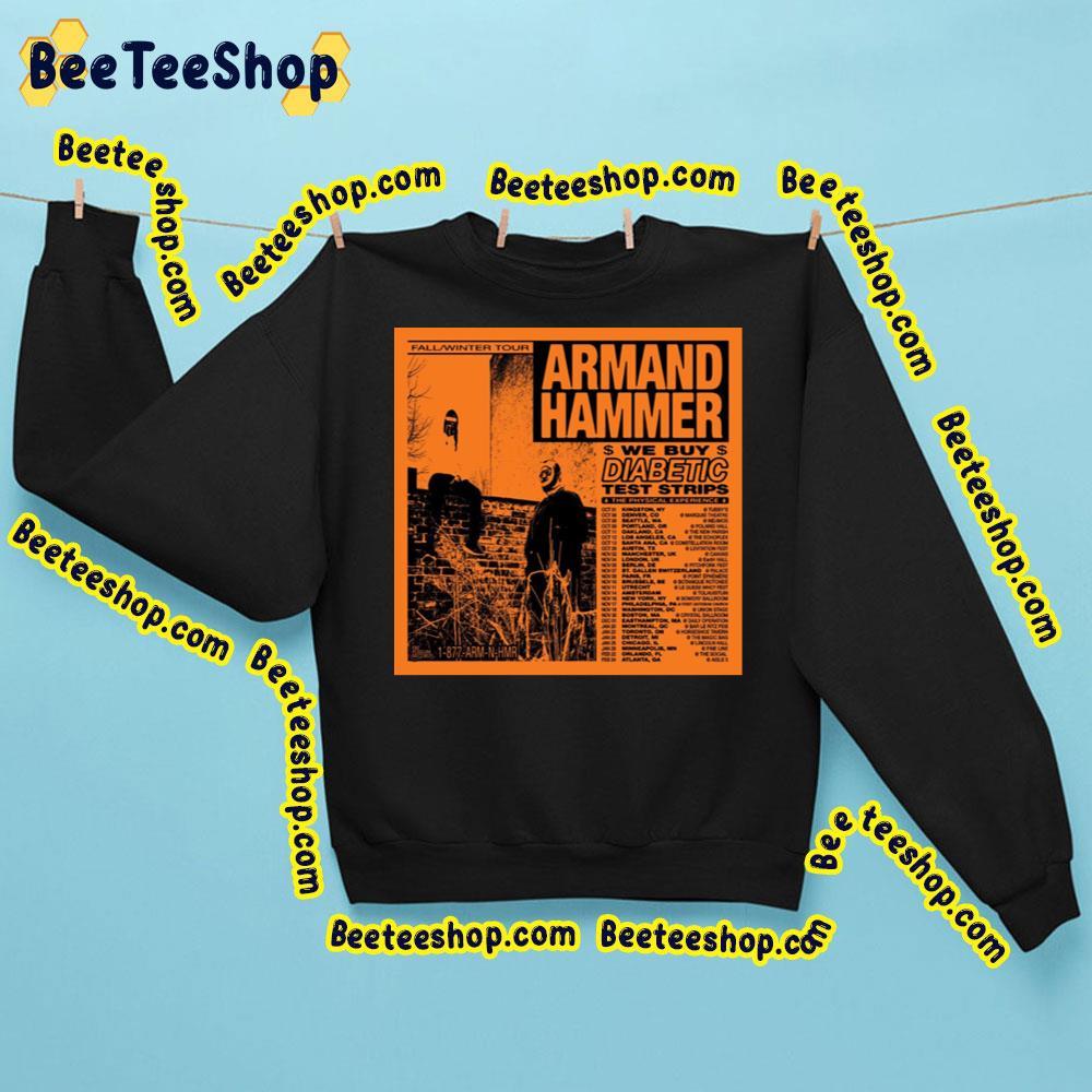 Fall Winter Tour 2023 Armand Hammer We Buy Diabetic Test Strips Beeteeshop Trending Unisex Sweatshirt