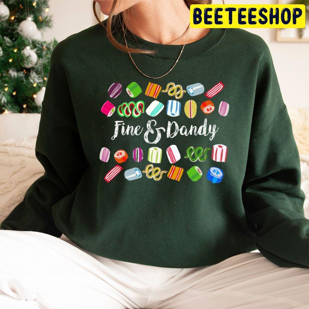 Fine And Dandy Hard Candy Christmas Beeteeshop Trending Unisex Sweatshirt