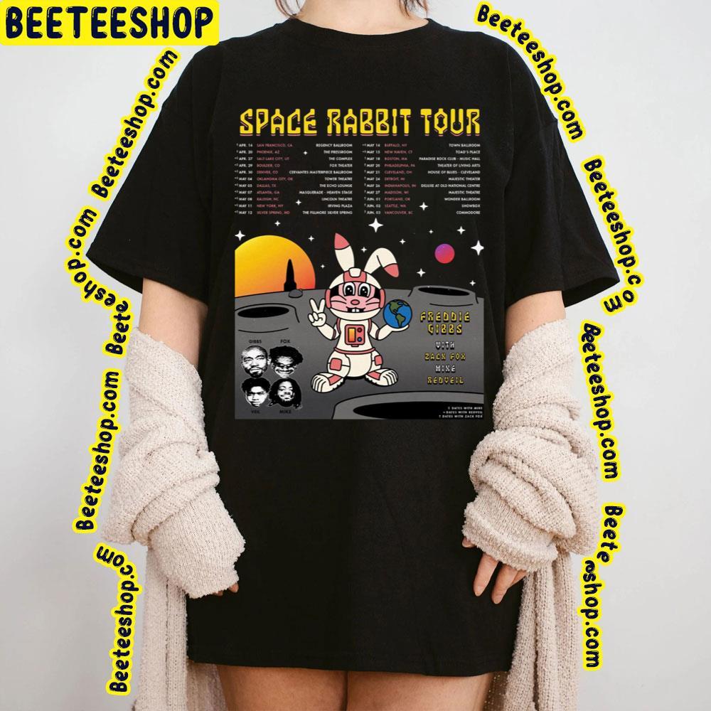 Freddie Gibbs Space Rabbit Tour 2022 Beeteeshop Trending Unisex T-Shirt