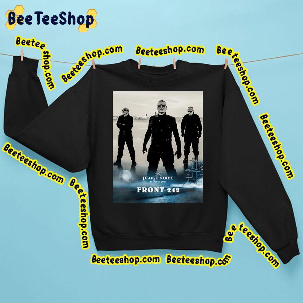 Front 242 Plage Noire Festival 2023 Beeteeshop Trending Unisex Sweatshirt