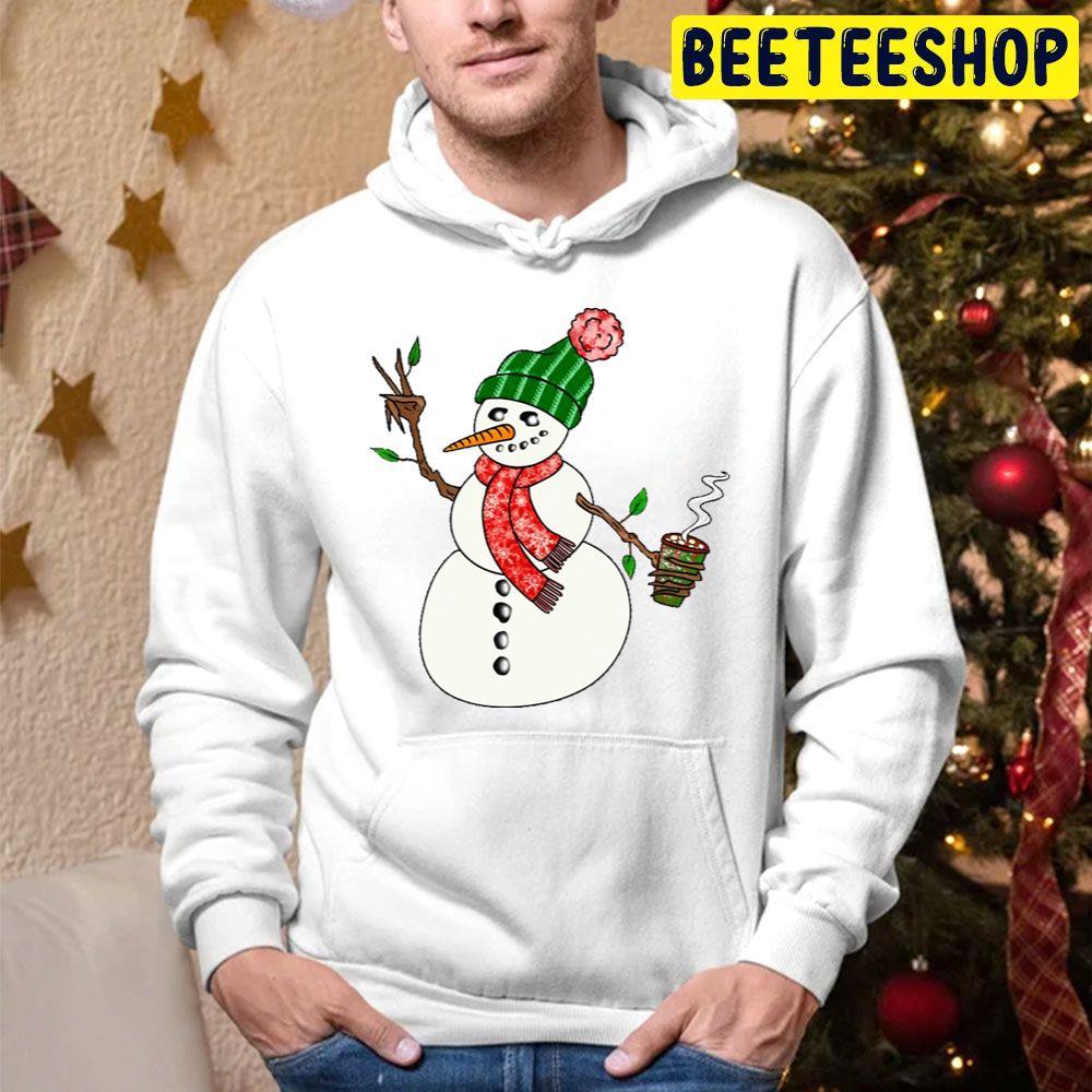 Funny Frosty The Snowman Christmas Beeteeshop Trending Unisex Hoodie