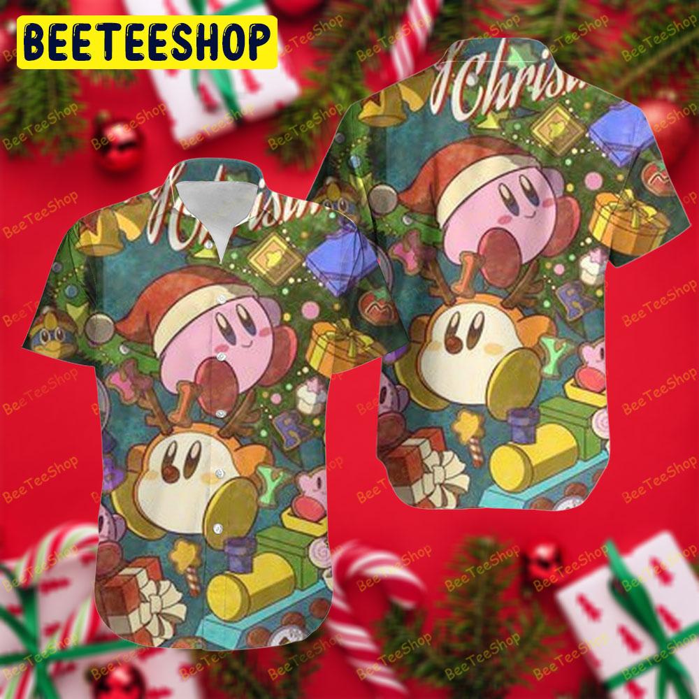 Funny Kirby Christmas 10 Trending Hawaii Shirt