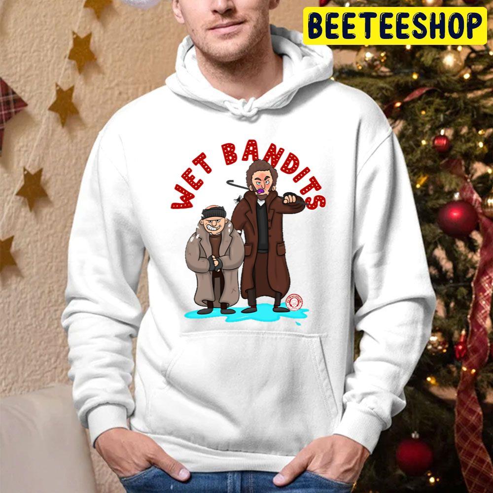 Funny Wet Bandits Home Alone Christmas Beeteeshop Trending Unisex Hoodie