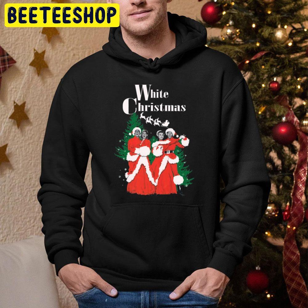 Funny White Christmas Beeteeshop Trending Unisex Hoodie