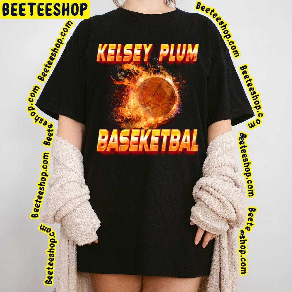 Graphic Fire Kelsey Plum Basketball Unisex T-Shirt