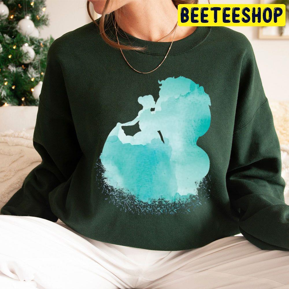 Green Dancing Girl Beauty And The Beast The Enchanted Christmas Beeteeshop Trending Unisex Sweatshirt