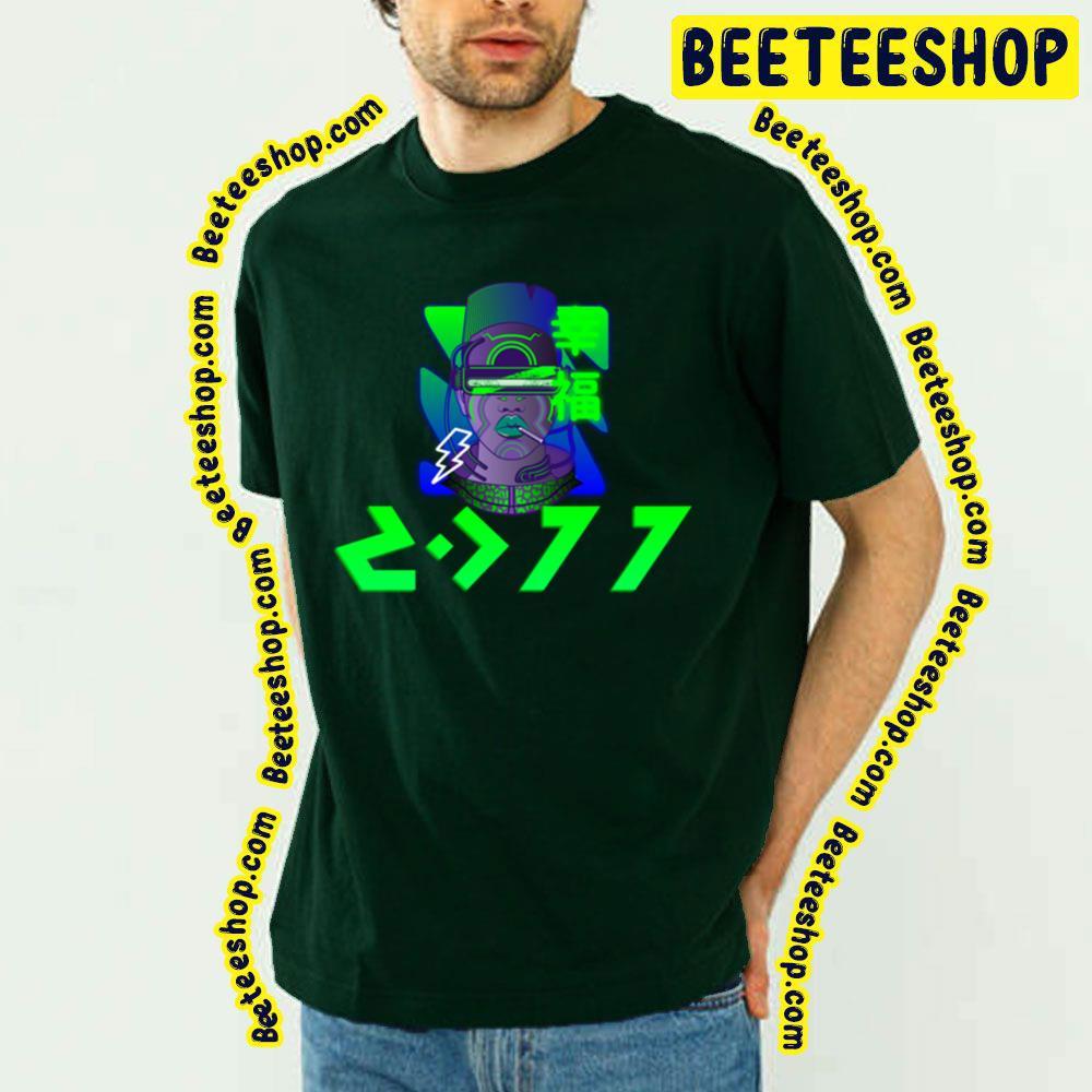 Green Future Is Here Cyberpunk 2077 Beeteeshop Trending Unisex T-Shirt