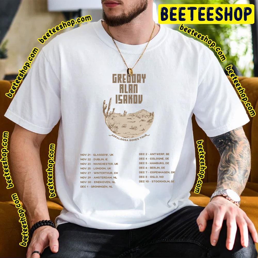 Gregory Alan Isakov Tour November And December 2023 Beeteeshop Trending Unisex T-Shirt