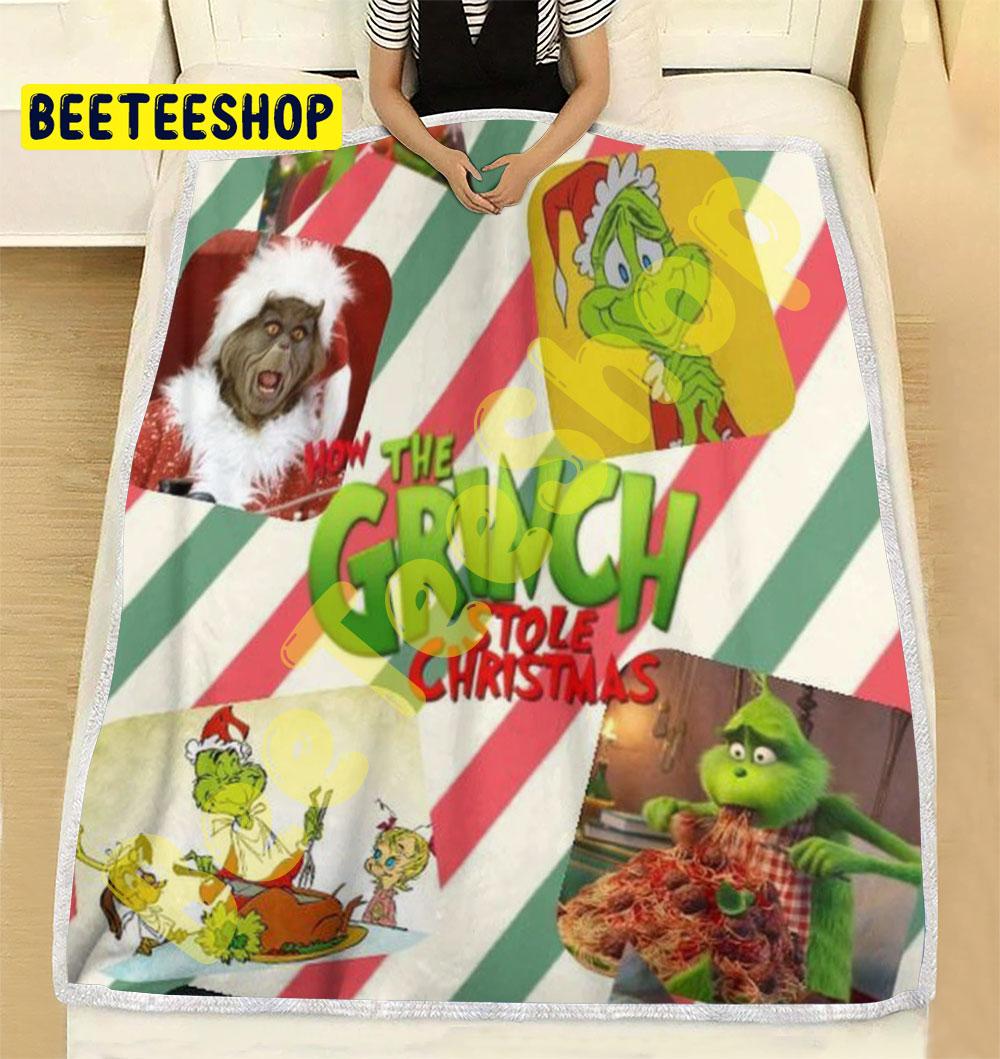 Grinch Stole Christmas Trending Blanket