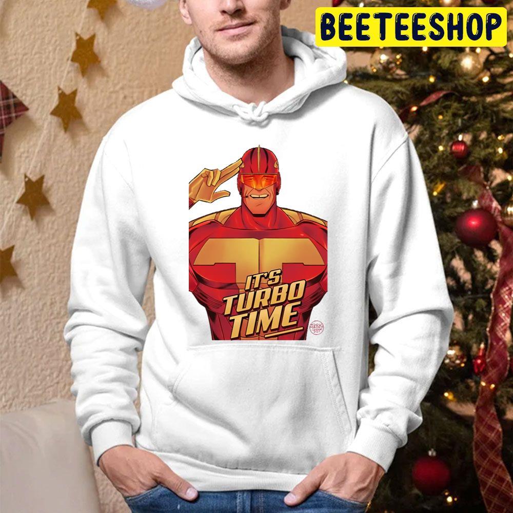 Handsome Turbo Jingle All The Way Christmas Beeteeshop Trending Unisex Hoodie