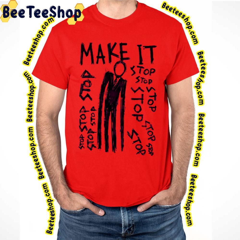 Haunted Make It Slenderman Halloween Beeteeshop Unisex T-Shirt