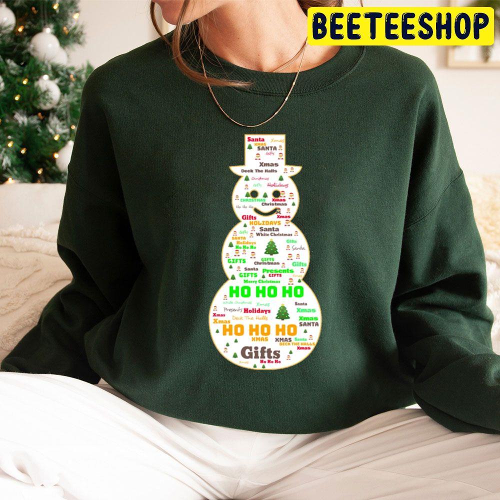 Ho Ho Ho Frosty The Snowman Christmas Beeteeshop Trending Unisex Sweatshirt