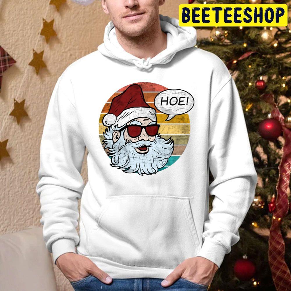 Hoe Bad Santa Christmas Beeteeshop Trending Unisex Hoodie