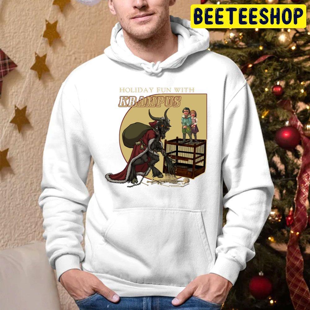 Holiday Fun With Krampus Christmas Beeteeshop Trending Unisex Hoodie