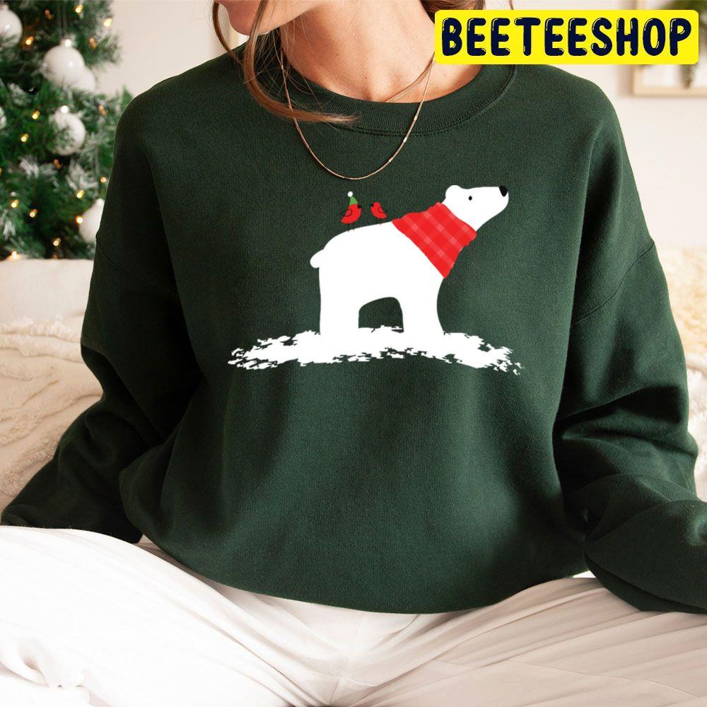 Holiday Polar Bear Christmas Beeteeshop Trending Unisex Sweatshirt