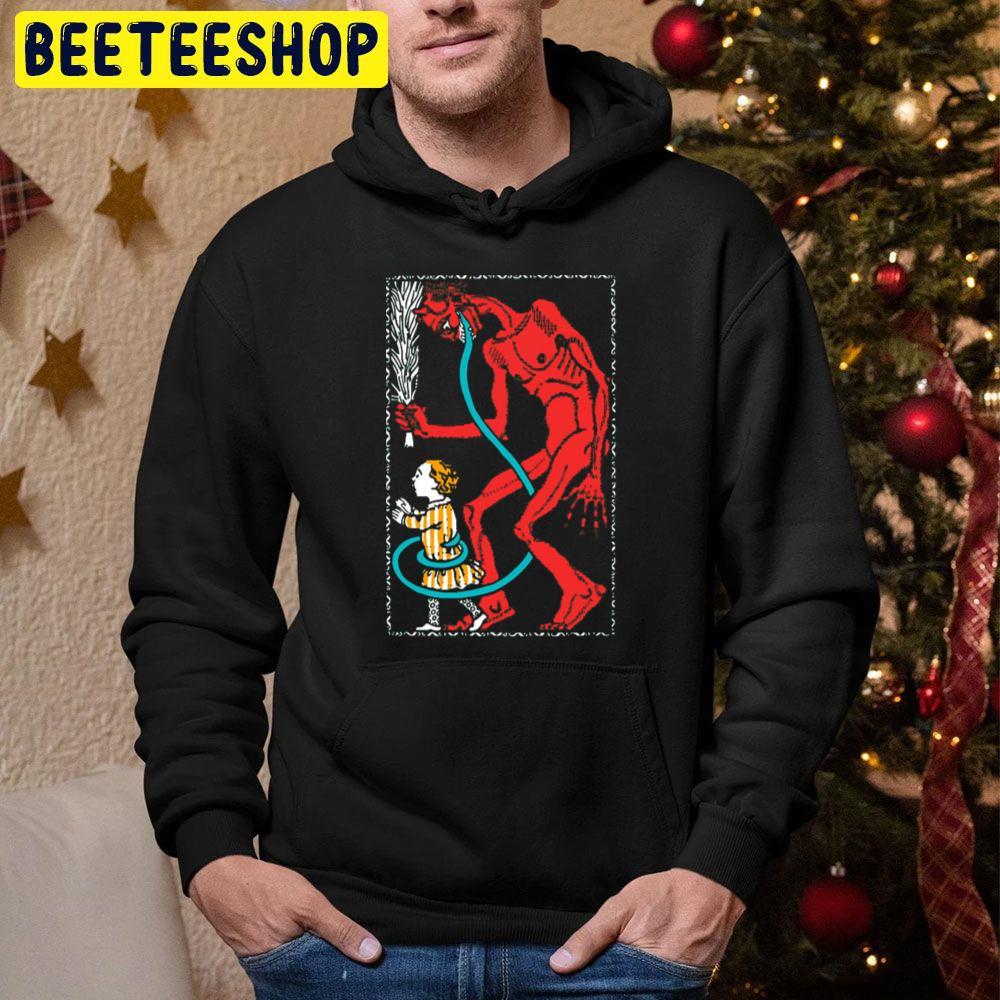 Horror Merry Krampus Christmas Beeteeshop Trending Unisex Hoodie