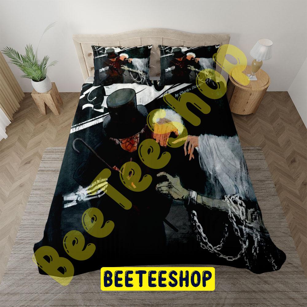 Horror Scrooge A Christmas Carol Trending Bedding Set