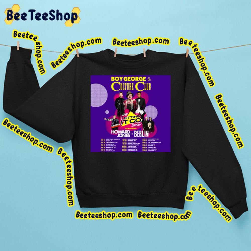 Howard Jones The Letting It Go Show Tour July August 2023 Beeteeshop Trending Unisex Sweatshirt