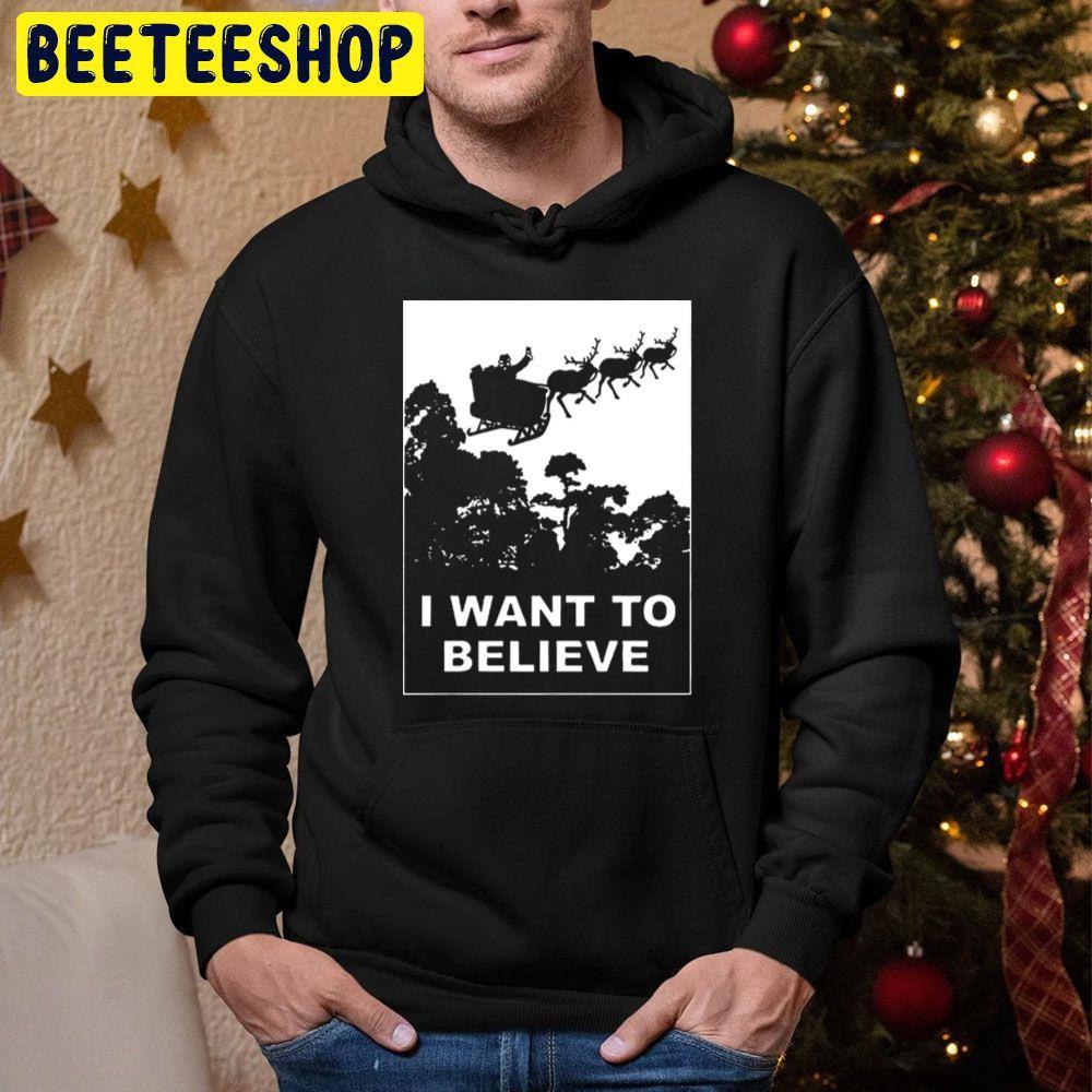 I Believe In Santa Claus Christmas Beeteeshop Trending Unisex Hoodie