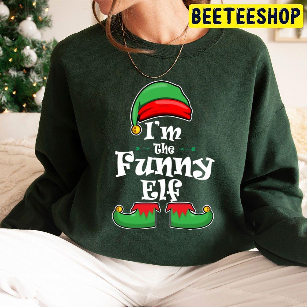 Im The Funny Elf Christmas Beeteeshop Trending Unisex Sweatshirt