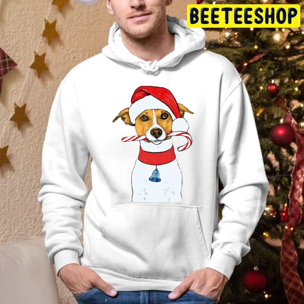 Jack Russel Christmas Beeteeshop Trending Unisex Hoodie