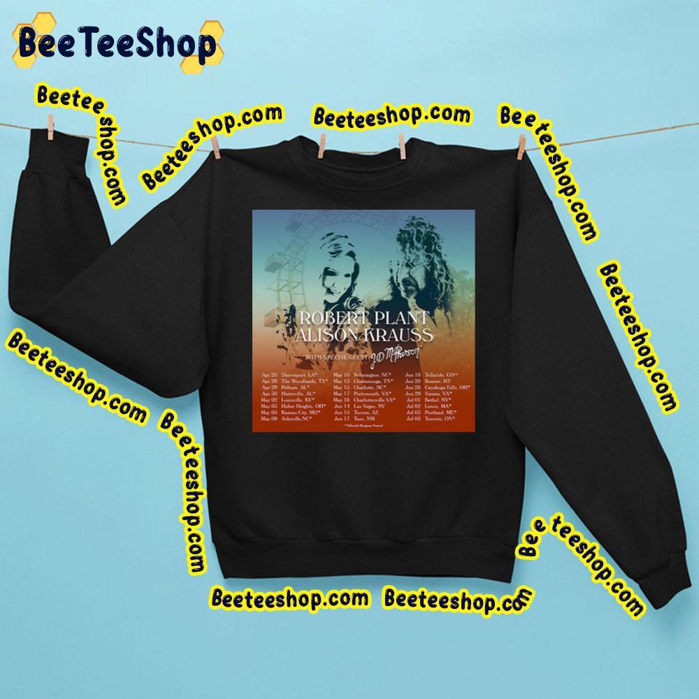 Jd Mcpheson With Robert Plant Tour 2023 Beeteeshop Trending Unisex Sweatshirt