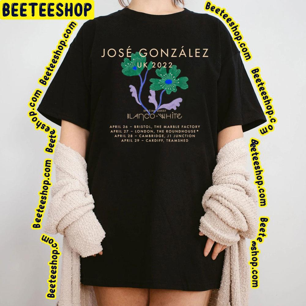 Jose Gonzalez 2022 Tour Beeteeshop Trending Unisex T-Shirt