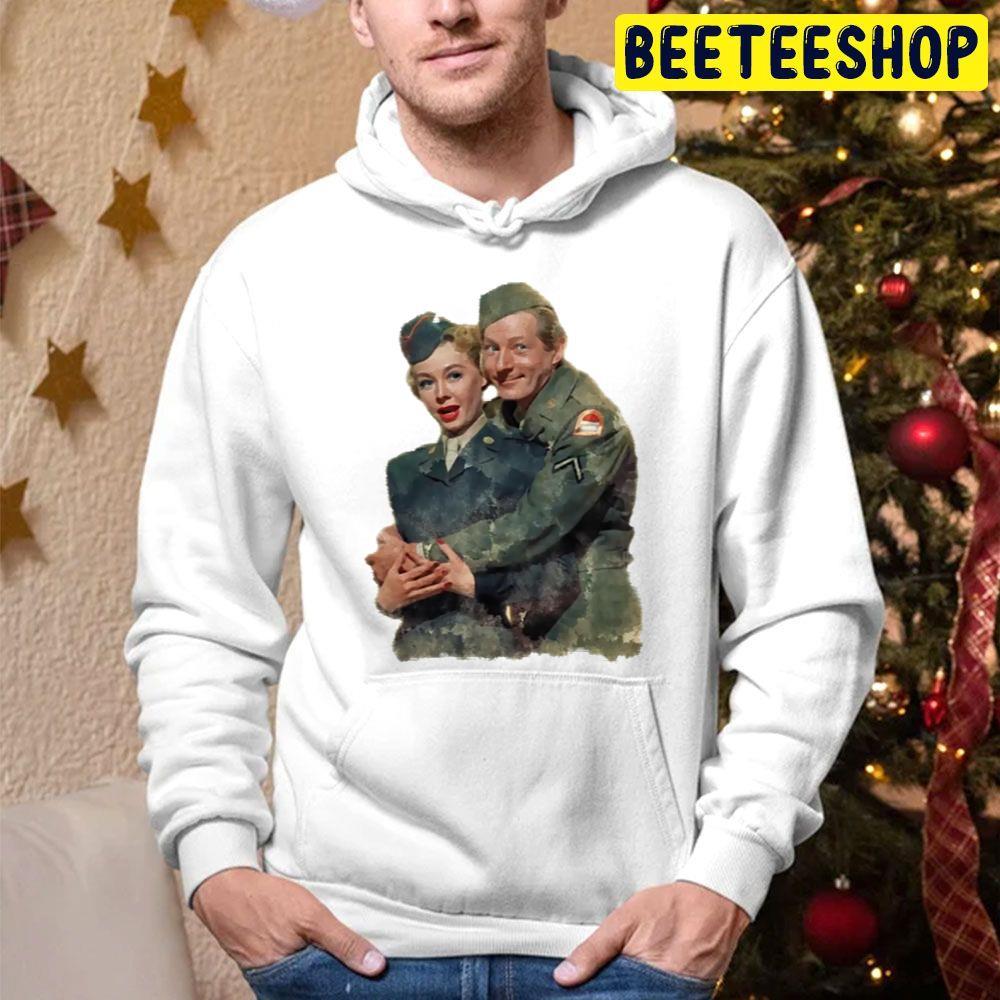 Judy & Phil White Christmas Beeteeshop Trending Unisex Hoodie