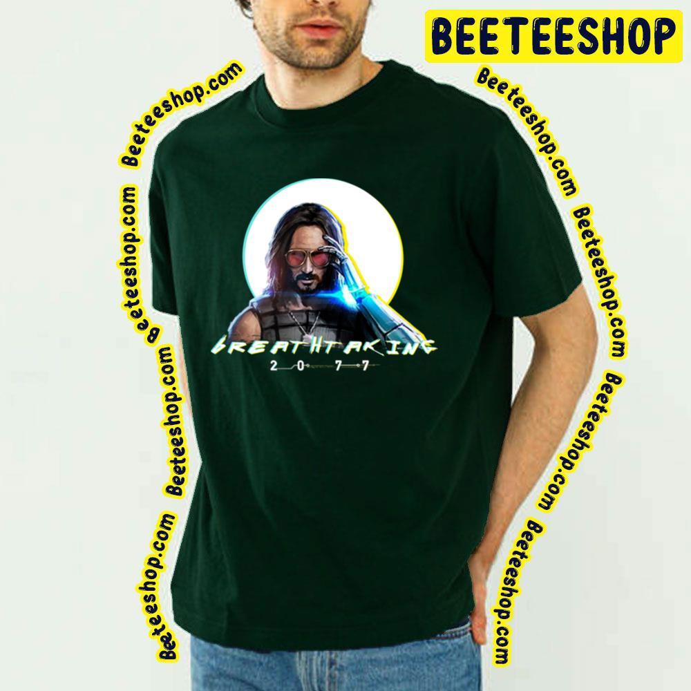 Keanu Reeves Cyberpunk 2077 Game Beeteeshop Trending Unisex T-Shirt