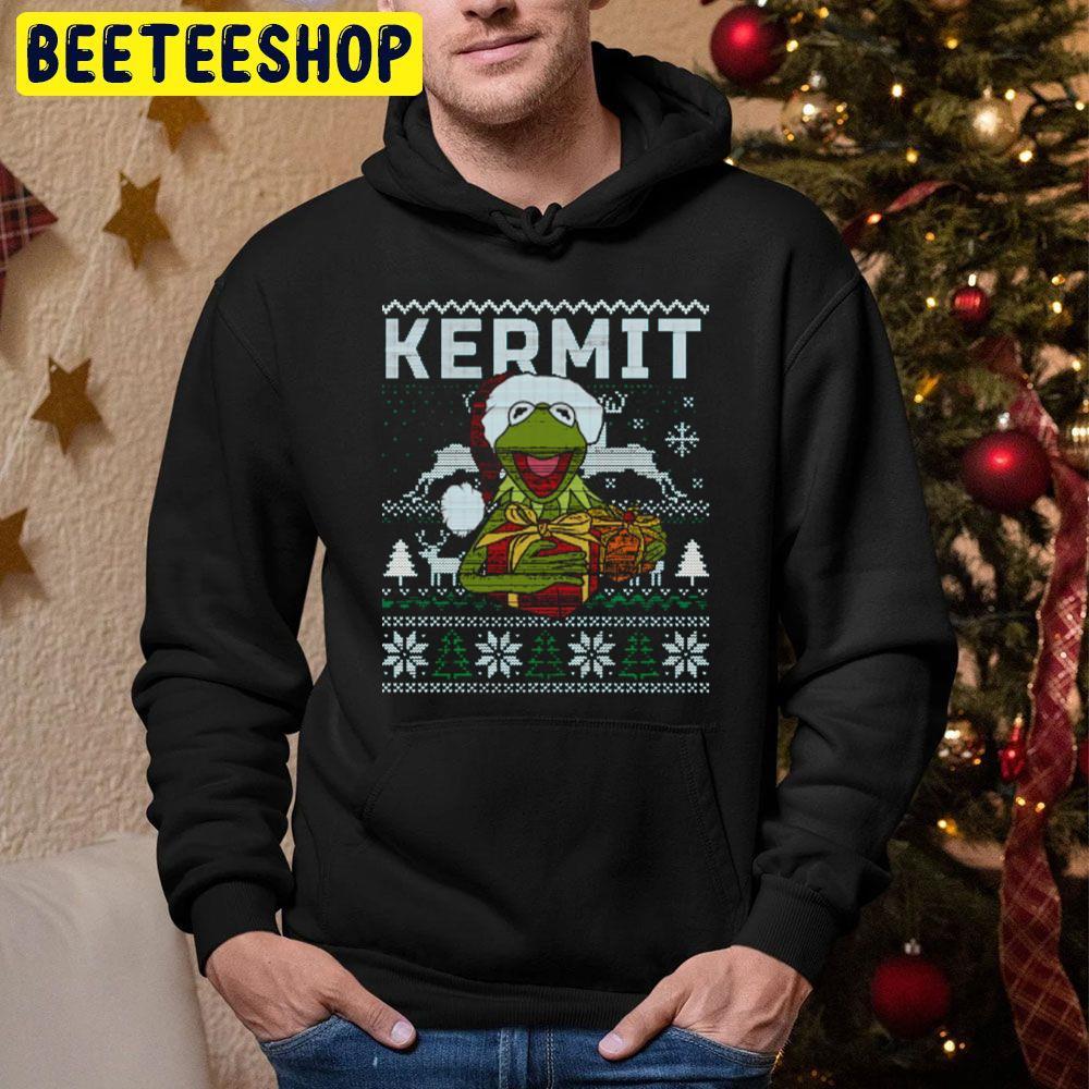 Kermit Christmas Ugly The Muppet Christmas Carol Beeteeshop Trending Unisex Hoodie