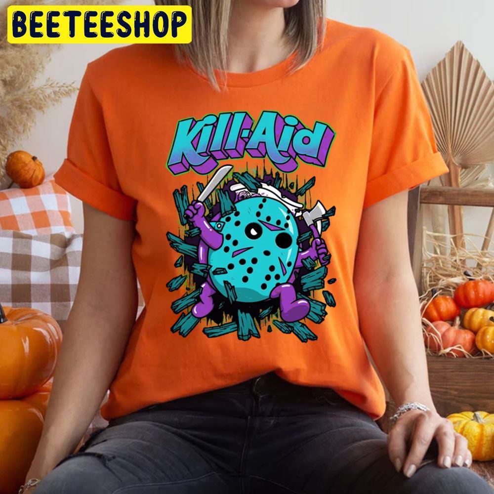 Kill Aid Rotten Grape Jason Voorhees Halloween Beeteeshop Trending Unisex T-Shirt