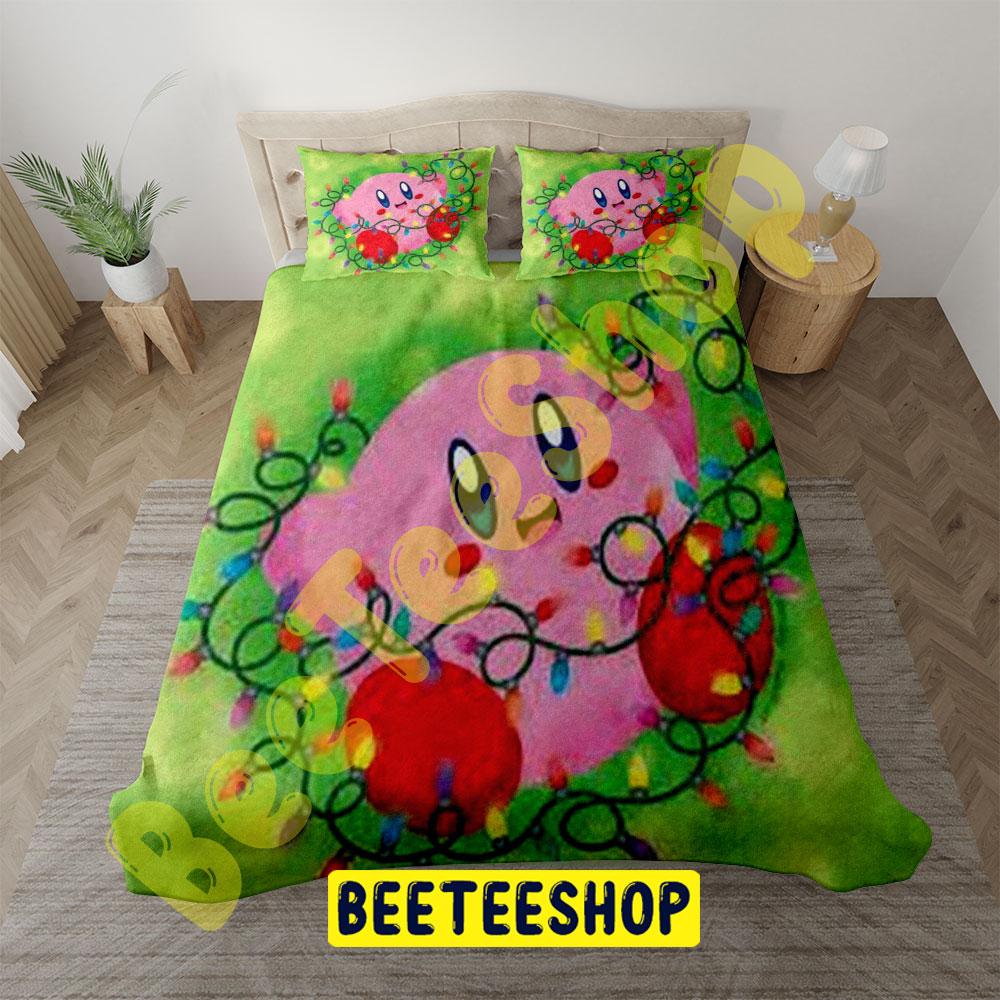 Kirby Christmas 10 Trending Bedding Set