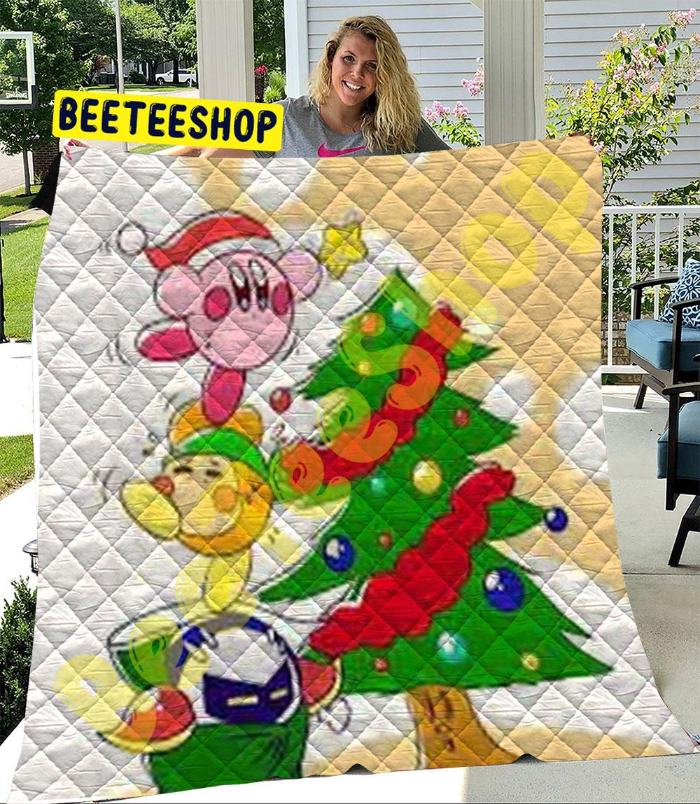 Kirby Christmas 12 Trending Quilt