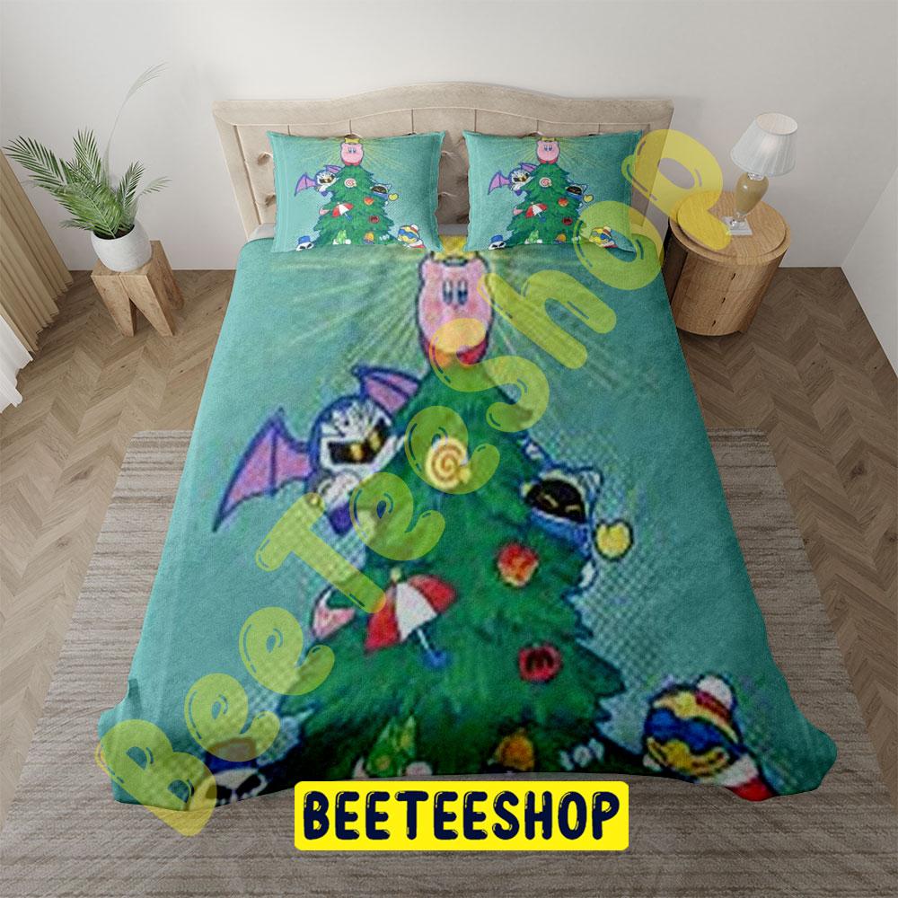 Kirby Christmas 18 Trending Bedding Set