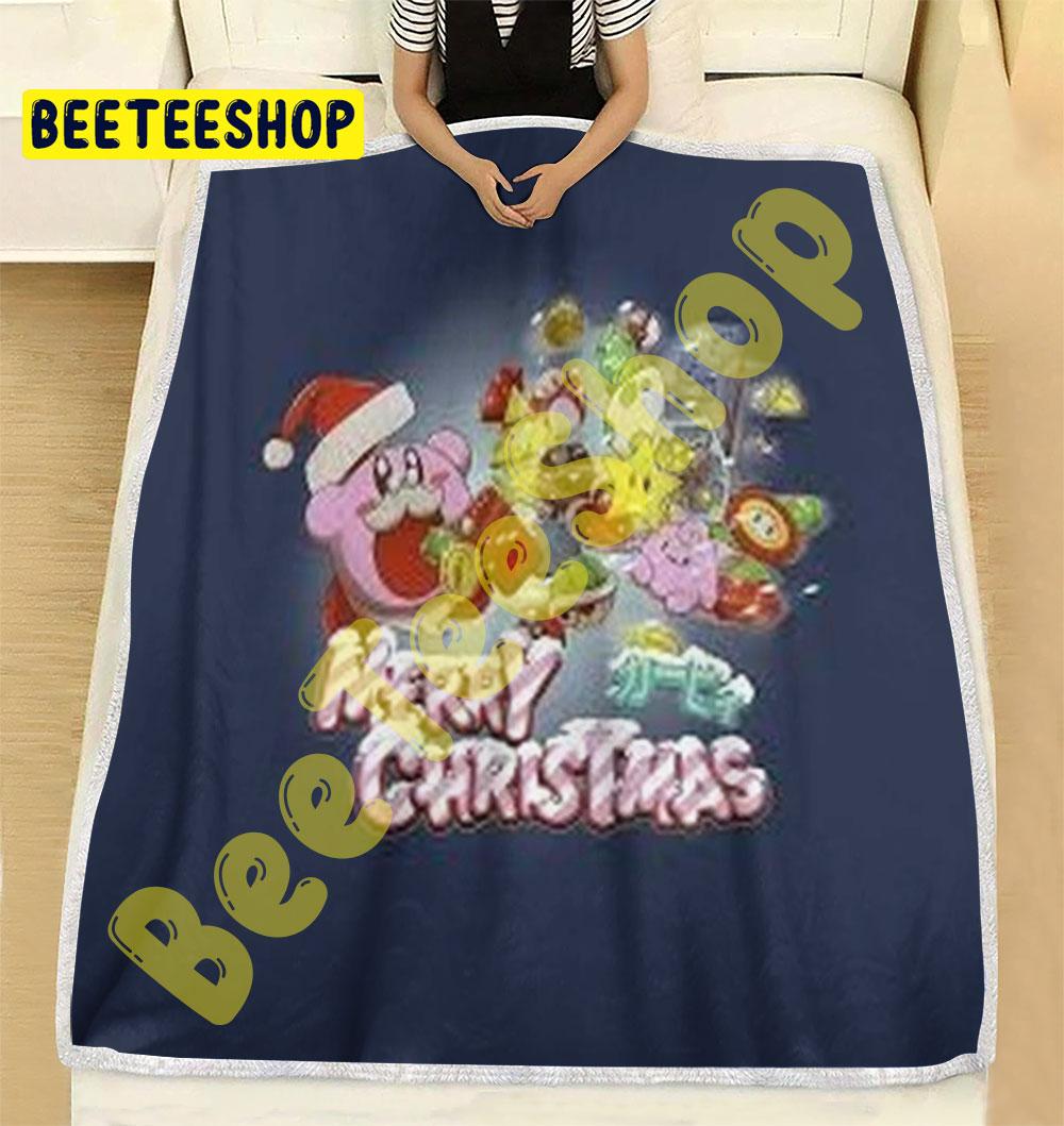 Kirby Christmas 20 Trending Blanket