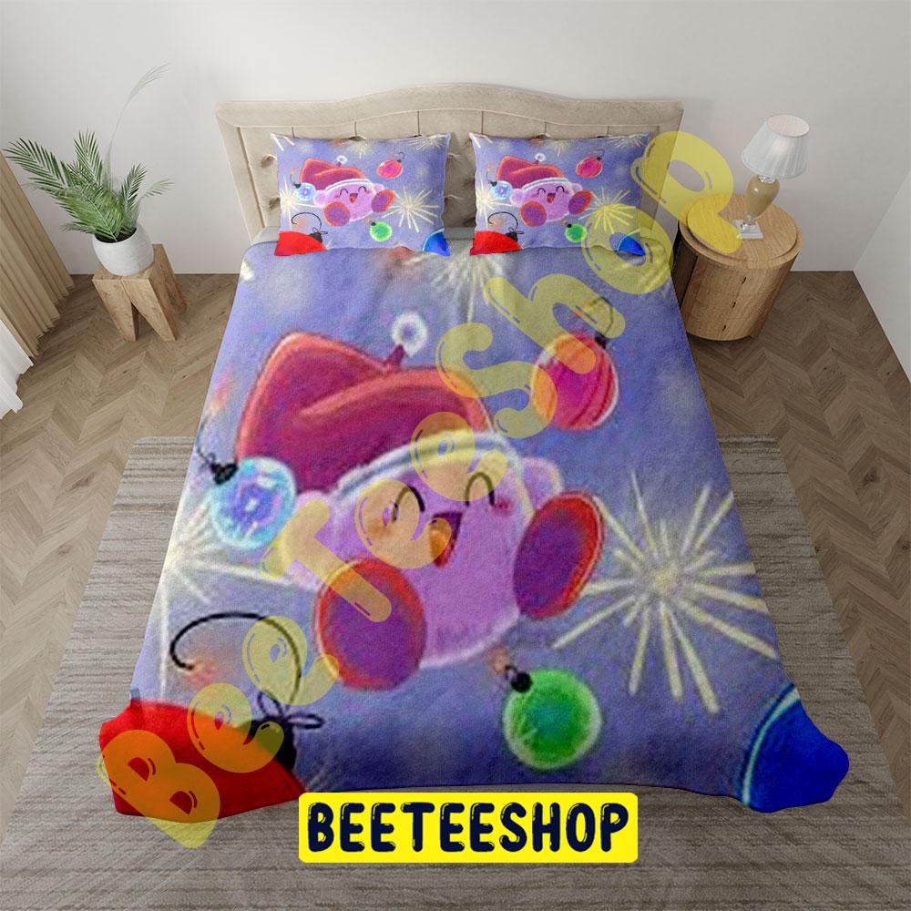 Kirby Christmas 22 Trending Bedding Set