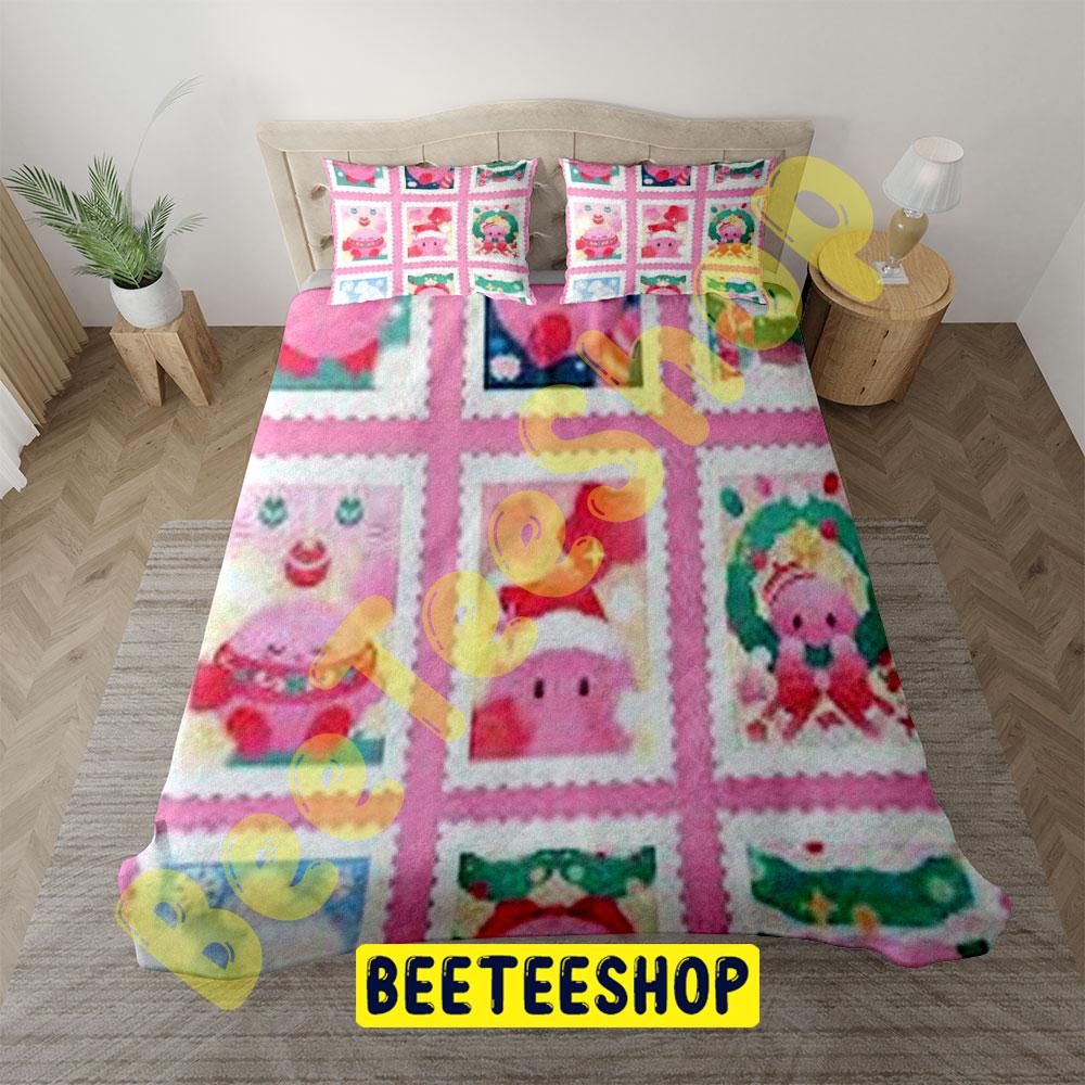 Kirby Christmas 34 Trending Bedding Set