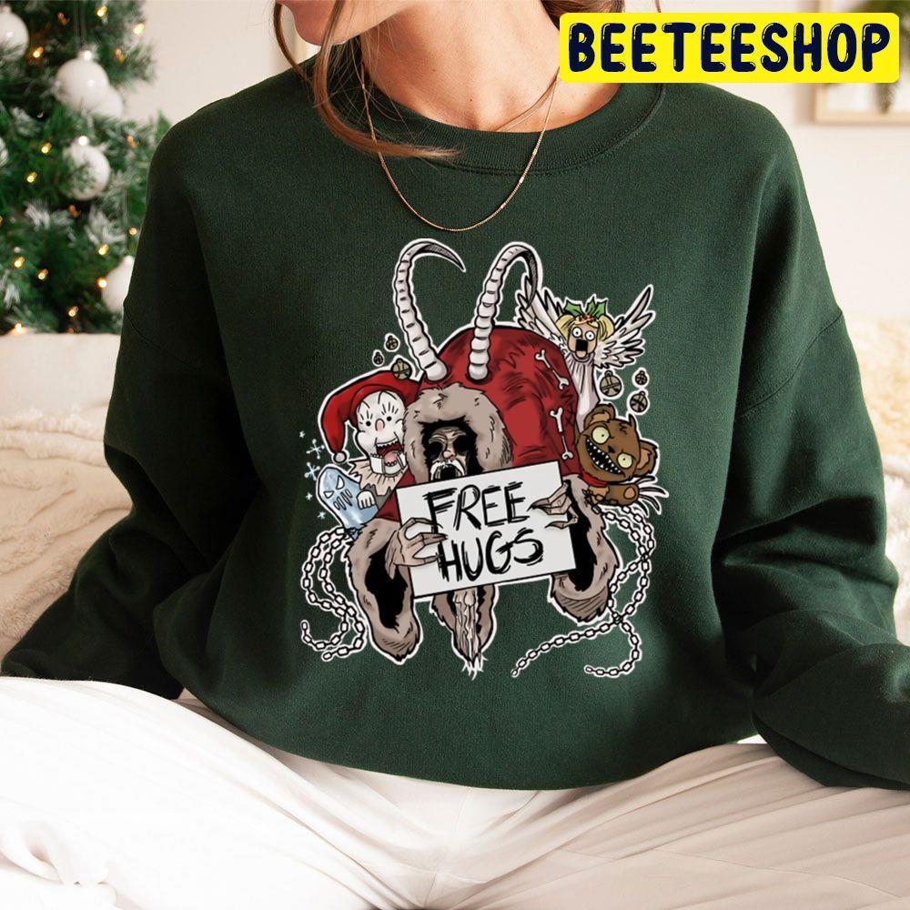 Krus Free Hugs Christmas Beeteeshop Trending Unisex Sweatshirt