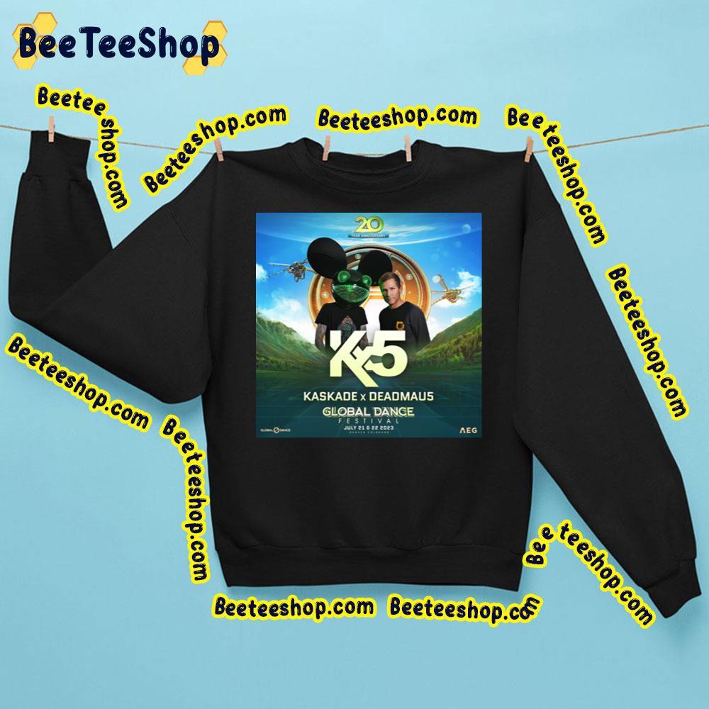 Kx5 Kaskade X Deadmaus Global Dance Festival 2023 Beeteeshop Trending Unisex T-Shirt