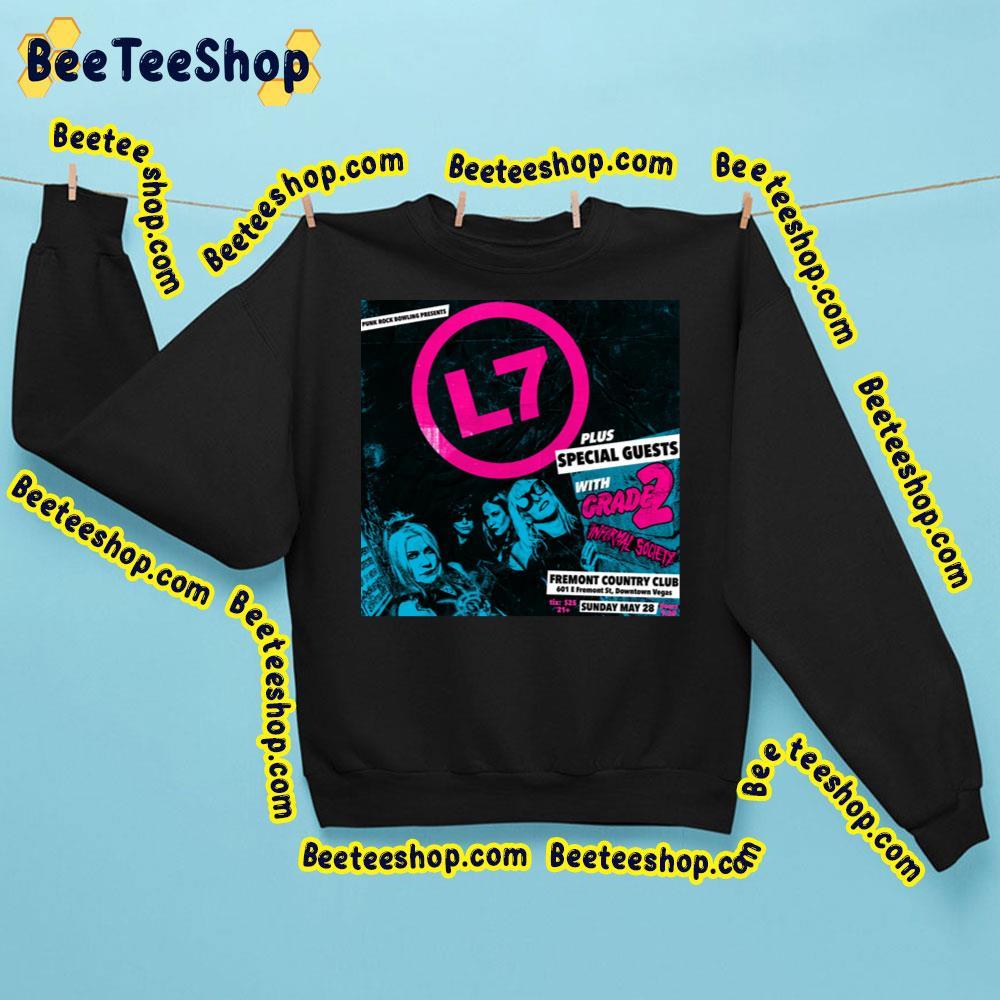 L7 Tour 28 May 2023 Informal Society Beeteeshop Trending Unisex Sweatshirt