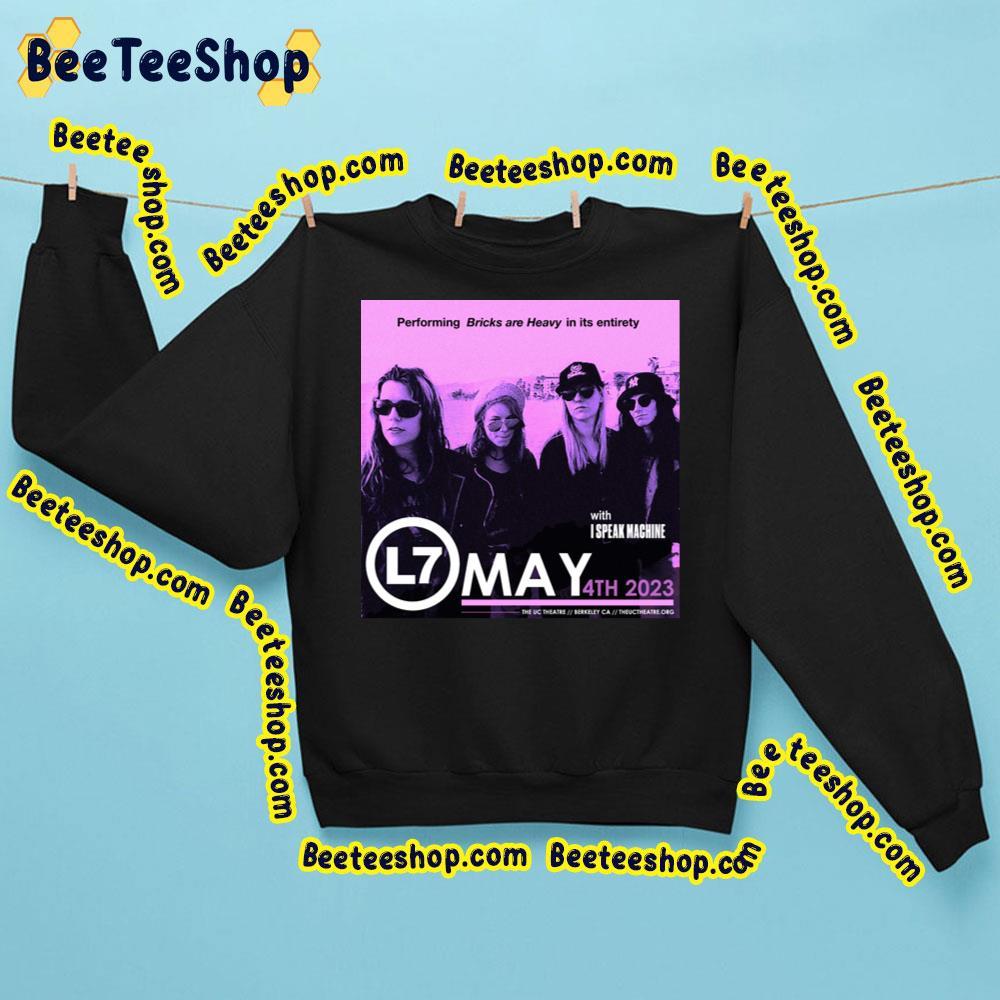 L7 Tour 4 May 2023 Beeteeshop Trending Unisex Sweatshirt