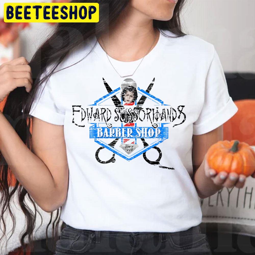 Light Fabric And Chipped Paint Distressed Edward Scissorhands Halloween Beeteeshop Trending Unisex T-Shirt