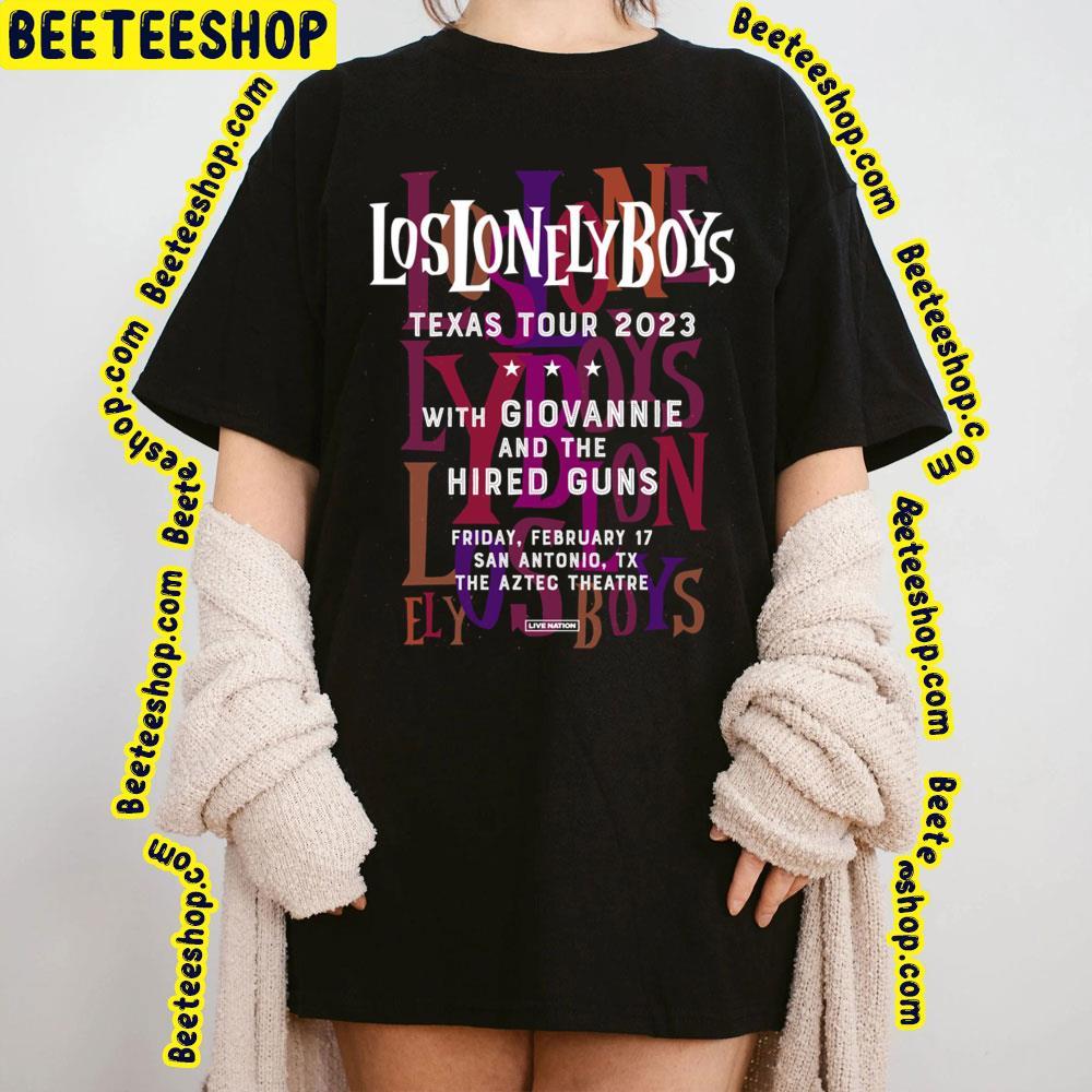 Los Lonely Boys Texas Tour 2023 Beeteeshop Trending Unisex T-Shirt