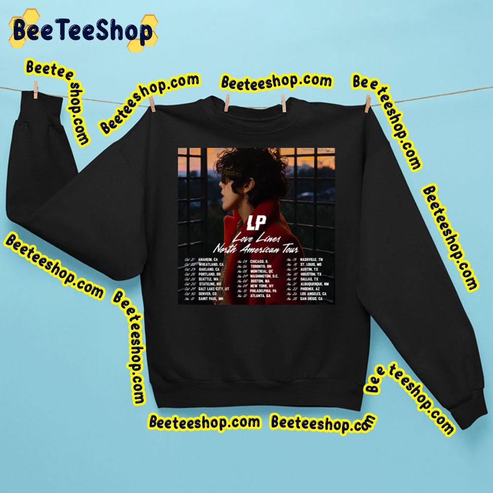 Lp Love Line North American Tour 2023 Beeteeshop Trending Unisex Sweatshirt