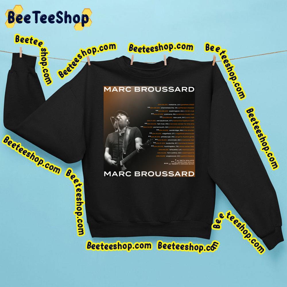 Marc Broussard 2023 Tour Beeteeshop Trending Unisex T-Shirt