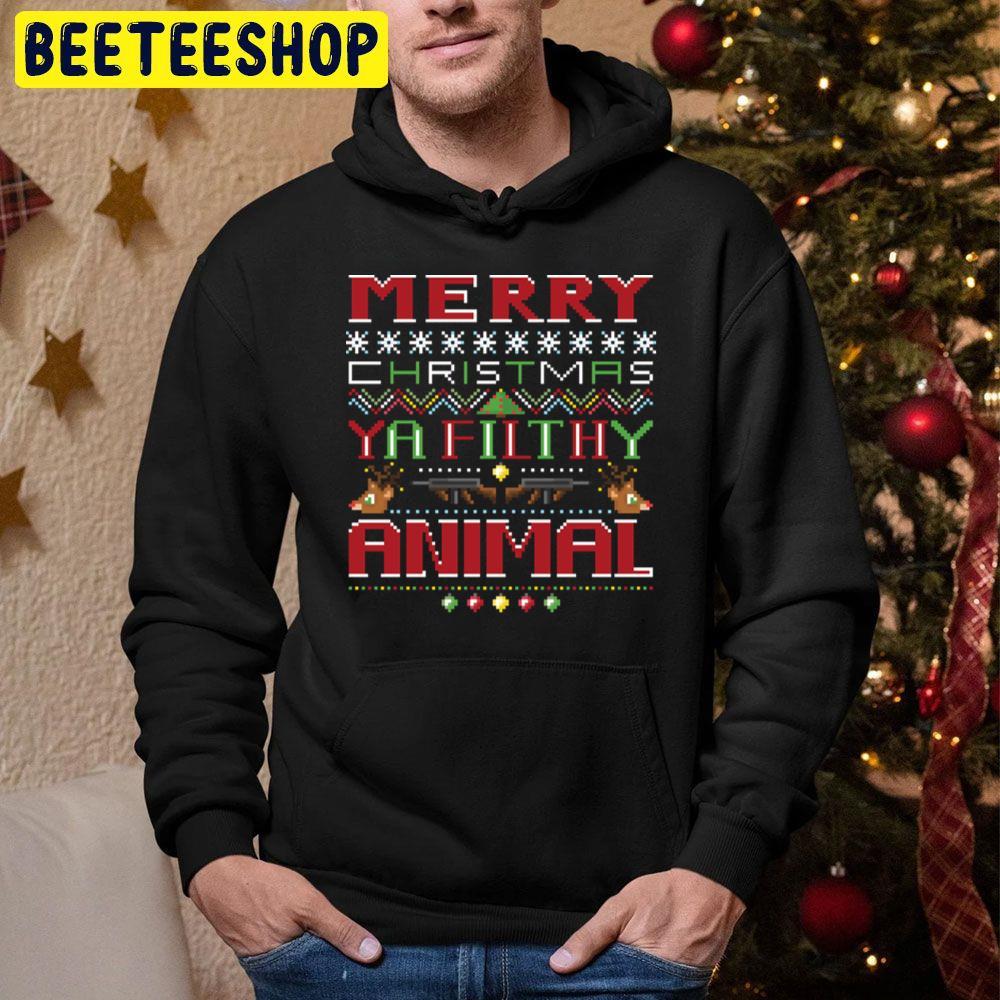 Merry Christmas Angels With Filthy Souls Beeteeshop Trending Unisex Hoodie