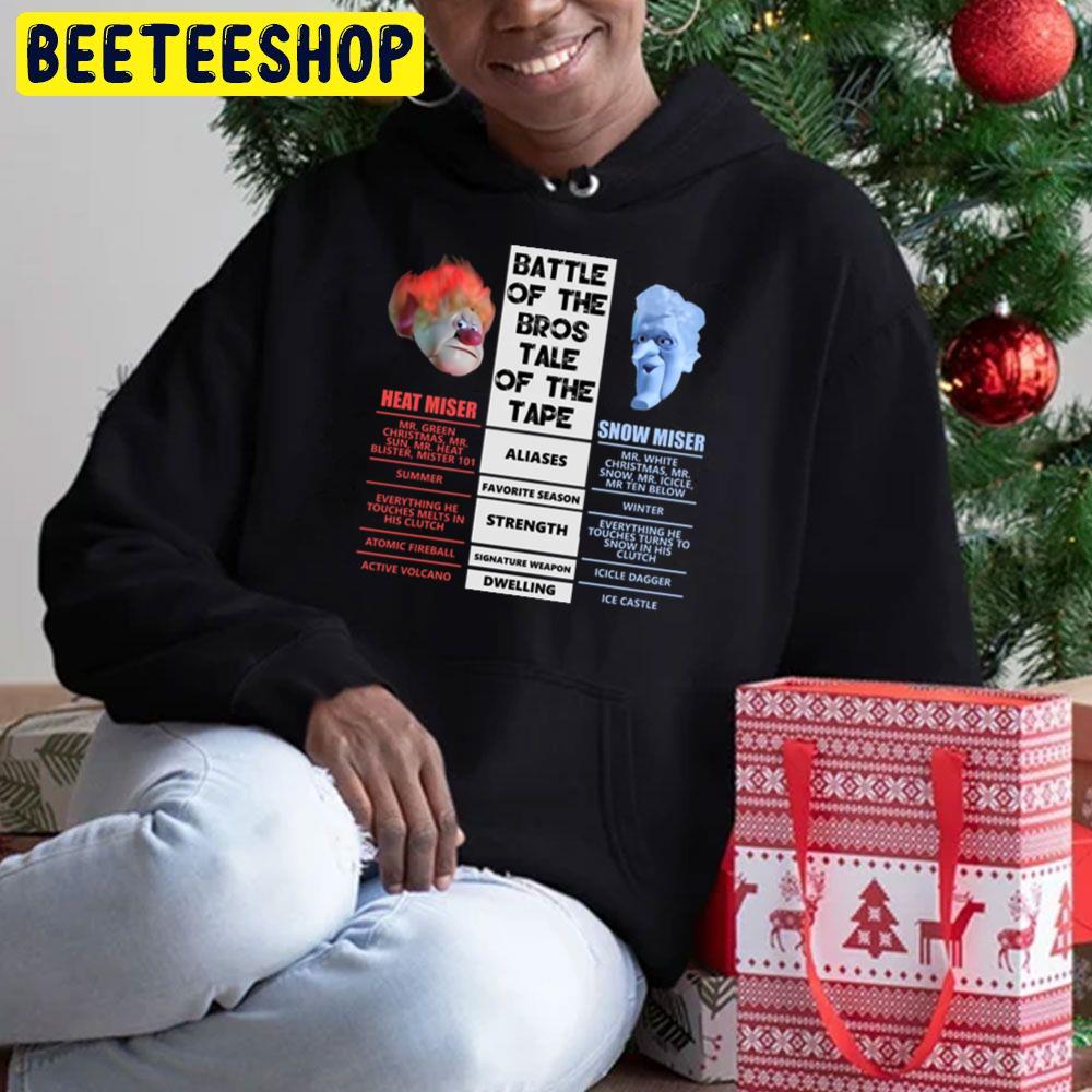 Miser Brothers Battle Of The Bros The Year Without A Santa Claus Christmas Beeteeshop Trending Unisex Hoodie