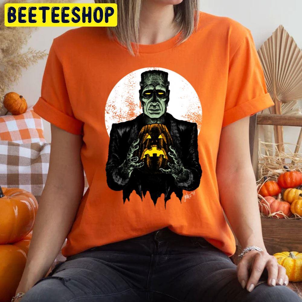 Monster Holiday The Monster Frankenstein Halloween Beeteeshop Trending Unisex T-Shirt