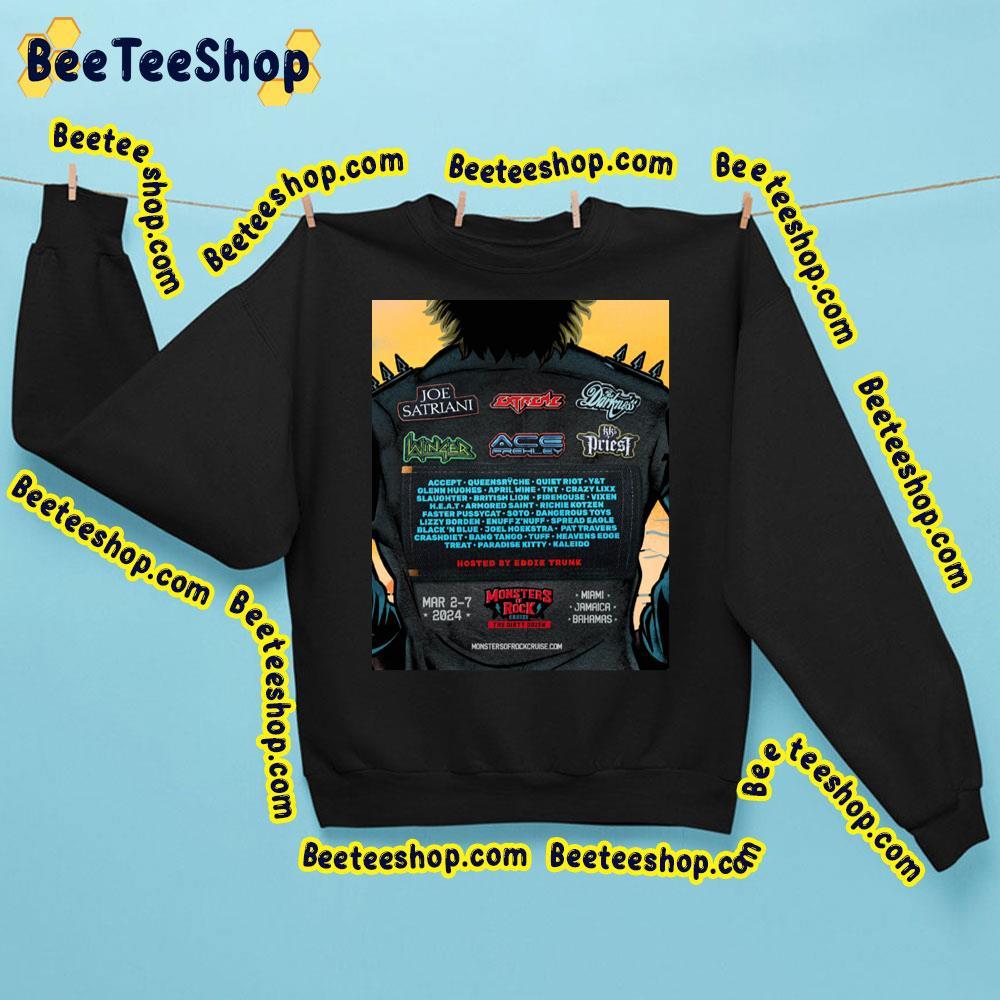 Monsters Of Rock Cruise 2024 Beeteeshop Trending Unisex Sweatshirt